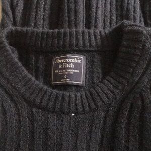 Navy blue Abercrombie and Fitch sweater